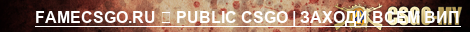 FAMECSGO.RU PUBLIC CSGO | ЗАХОДИ ВСЕМ ВИП